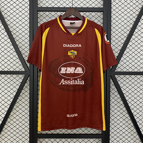Retro Roma 97-98 Home S-XXL